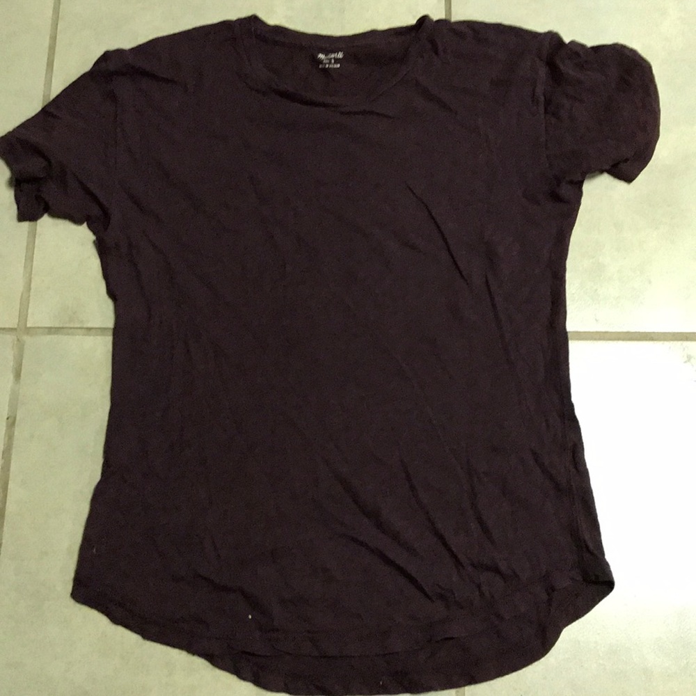 Madewell scoop neck tee